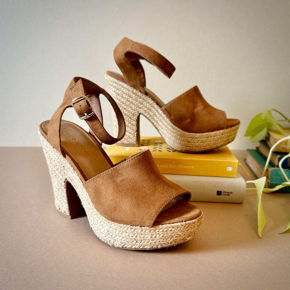 Sun + Stone Platform Sandals